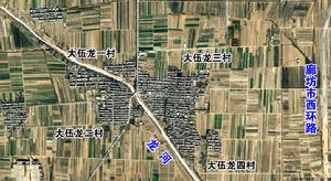 大伍龍村衛星圖