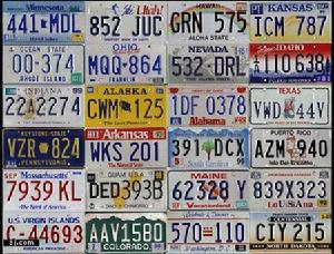 全國城市汽車牌照一覽表