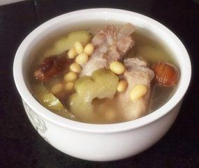 排骨黃豆芽湯