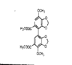 聯苯雙酯結構式