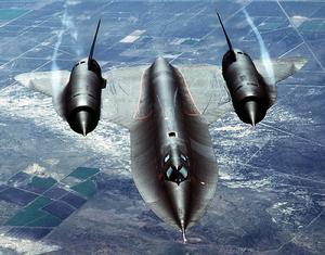 美國SR-71“黑鳥”超音速偵察機