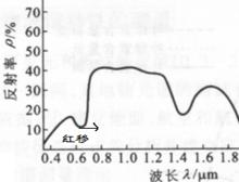 植被曲線紅移