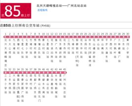 廣州公交花85路