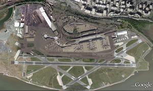 里根機場衛星圖