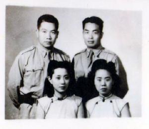 1943年芷江戰役前夕的蘇本誠中校。