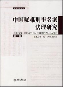 中國疑難刑事名案法理研究(第一卷)