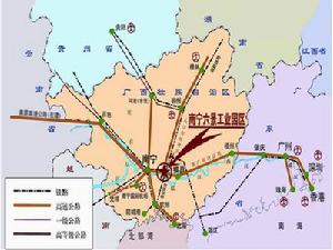 橫縣行政區位