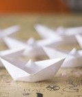 紙船[紙折的手工船]