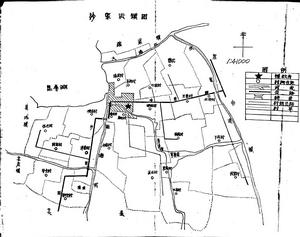 原沙家浜鎮地圖（1994年）