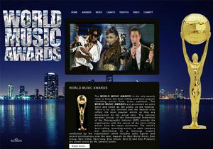 21歲的謝霆鋒於《World Music Awards》現場