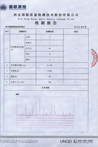 《國聯質檢》檢測報告