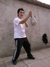 王志鵬師傅練日字沖拳