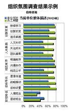 組織氛圍調查結果示例