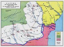 15世紀時 奧斯曼的擴張將瓦拉幾亞的黑海沿岸奪走