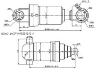 雙作用液壓缸