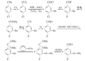 以對氯甲苯為原料