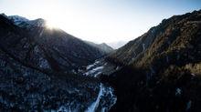 冬季北山的“林海雪原”