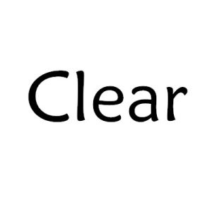 Clear[英語單詞]