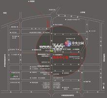 西安中央公園交通圖