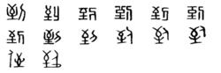 到[漢語漢字]