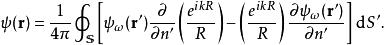 基爾霍夫積分定理