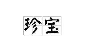 珍寶[漢語詞語]