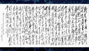 黃東雷《狂草22米》書法長卷