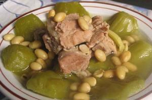 豬骨黃豆苦瓜湯 豬骨黃豆苦瓜湯