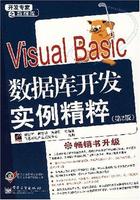 VisualBasic資料庫開發實例精粹