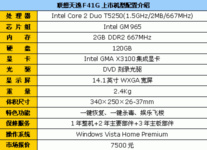 聯想 天逸F41主流價位特色功能教師用筆記本推薦(3)