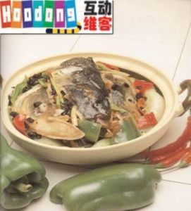 豆鼓魚煲