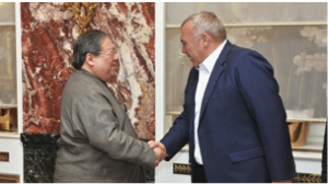 何志平秘書長與奧地利前總理古森鮑爾會面