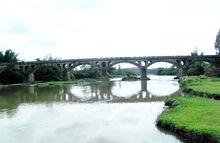 那交河龍潭河河段龍潭鎮南坡大橋