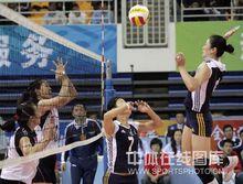 四分之一決賽遼寧女排3-2逆轉淘汰四川