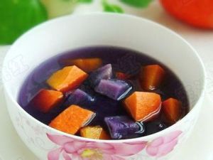 南瓜紫薯湯