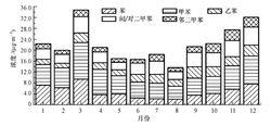 北京市BETX分布