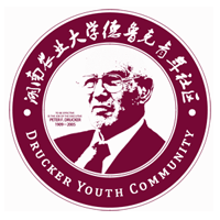 湖南農業大學德魯克青年社區logo