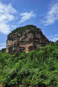 甘肅天水麥積山景區