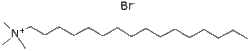 十六烷基三甲基溴化銨分子結構