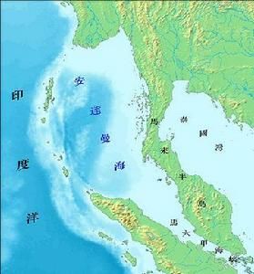 （圖）安達曼海地形