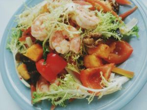 鮮蝦蔬菜土豆沙拉