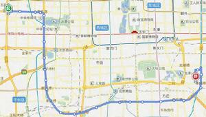 北京368路 定慧橋南→左安路 非衛星線路圖