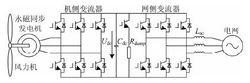 永磁直驅風力發電系統主迴路拓撲結構