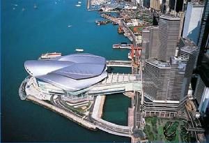 香港會議展覽中心俯視圖