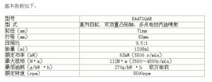 DA471QAR系列發動機