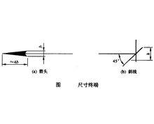 圖 3尺寸線終端