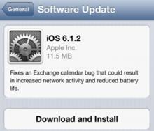 iOS 6.1.2