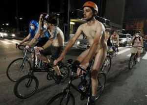 世界裸體腳踏車日