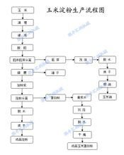 玉米澱粉加工工藝流程