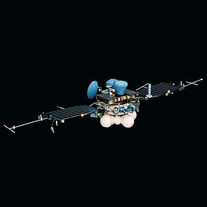 火星8號軌道探測器的模型